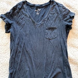 Universal Thread Navy Blue V-neck